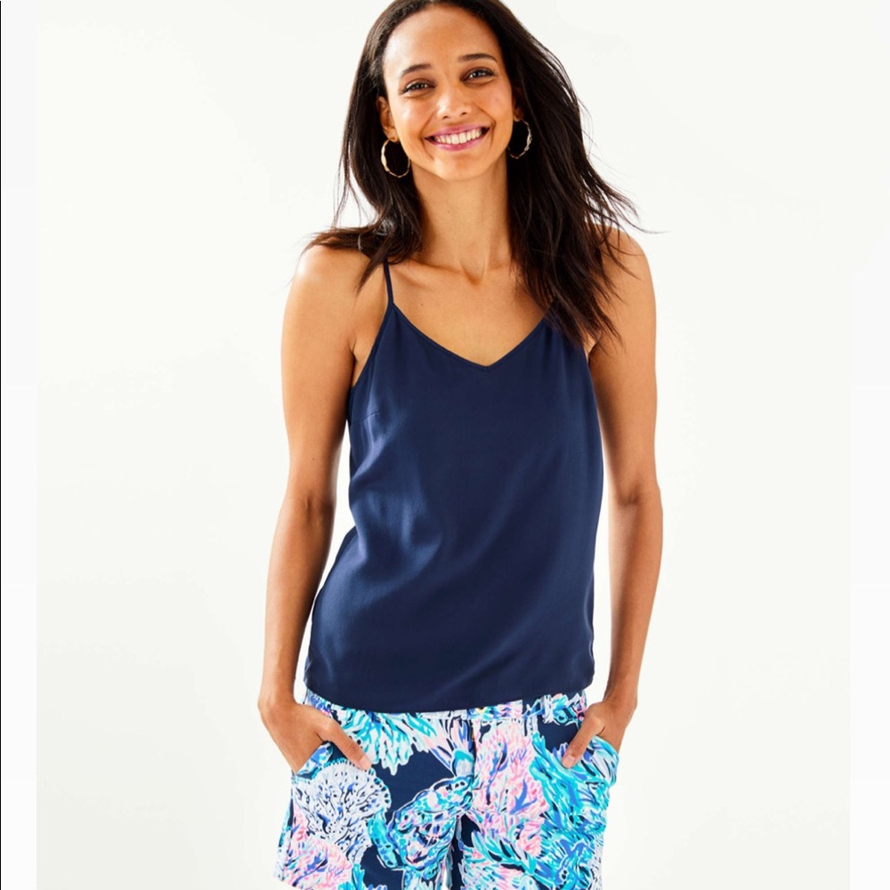 LILLY PULITZER DUSK SILP TANK TOP